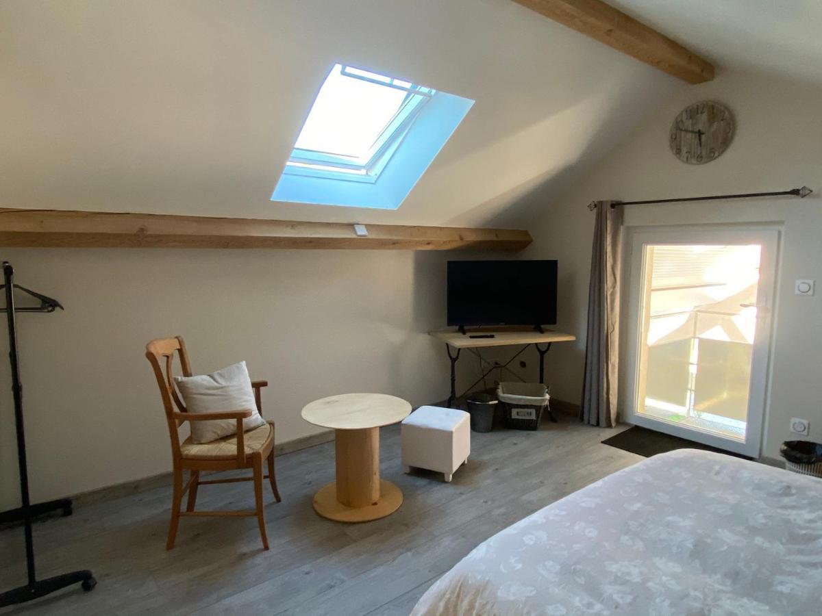 Chambre Privative Chez Toutoune Fontainebrux エクステリア 写真